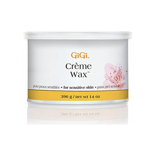 Gigi Creme Wax Hair Removal For Sensitive Skin 14 Oz