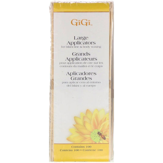 Gigi Honee Wax Applicators Large 100 Ct