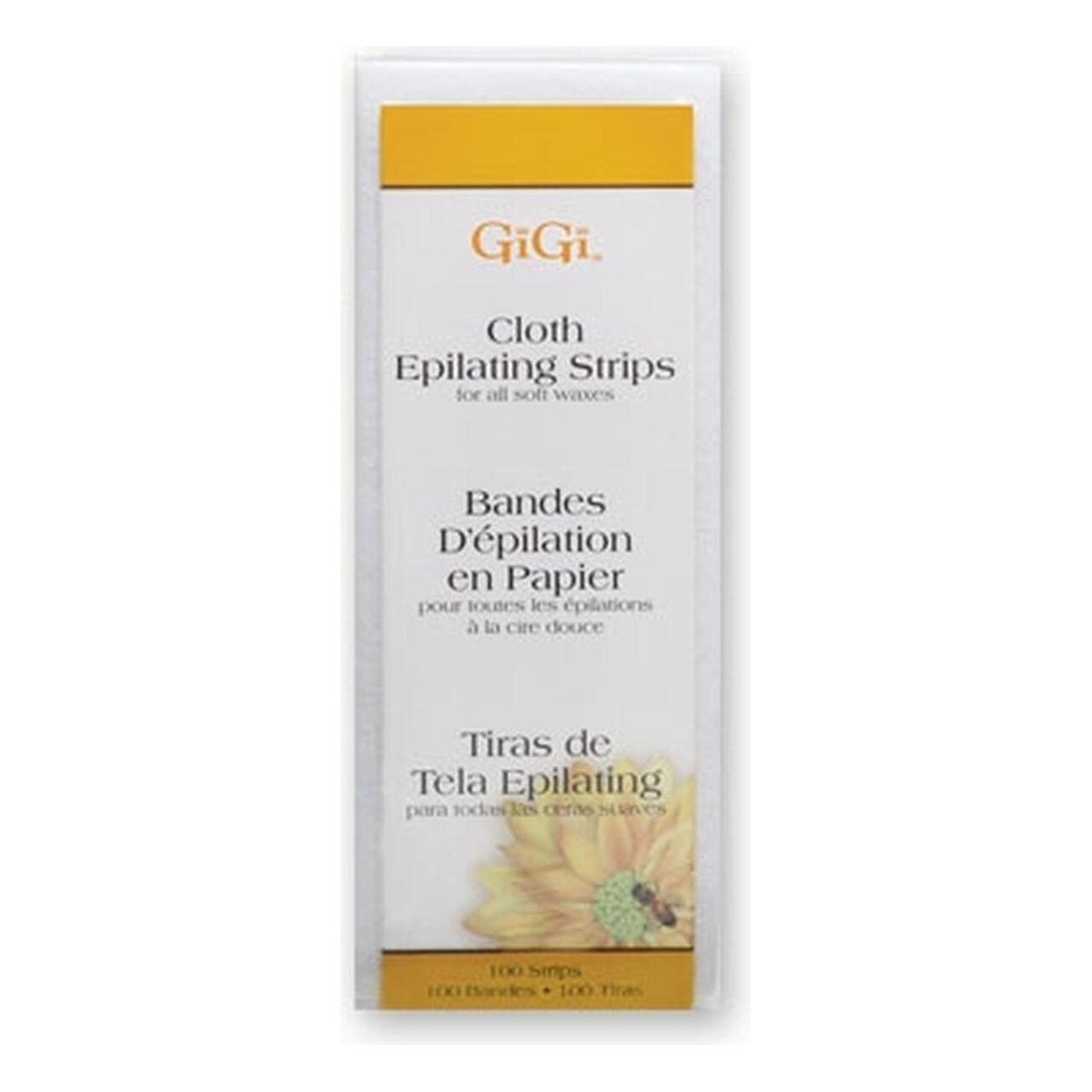 Gigi Cloth Epilating Strips Small (1.75" X 4.5") 100 Strips