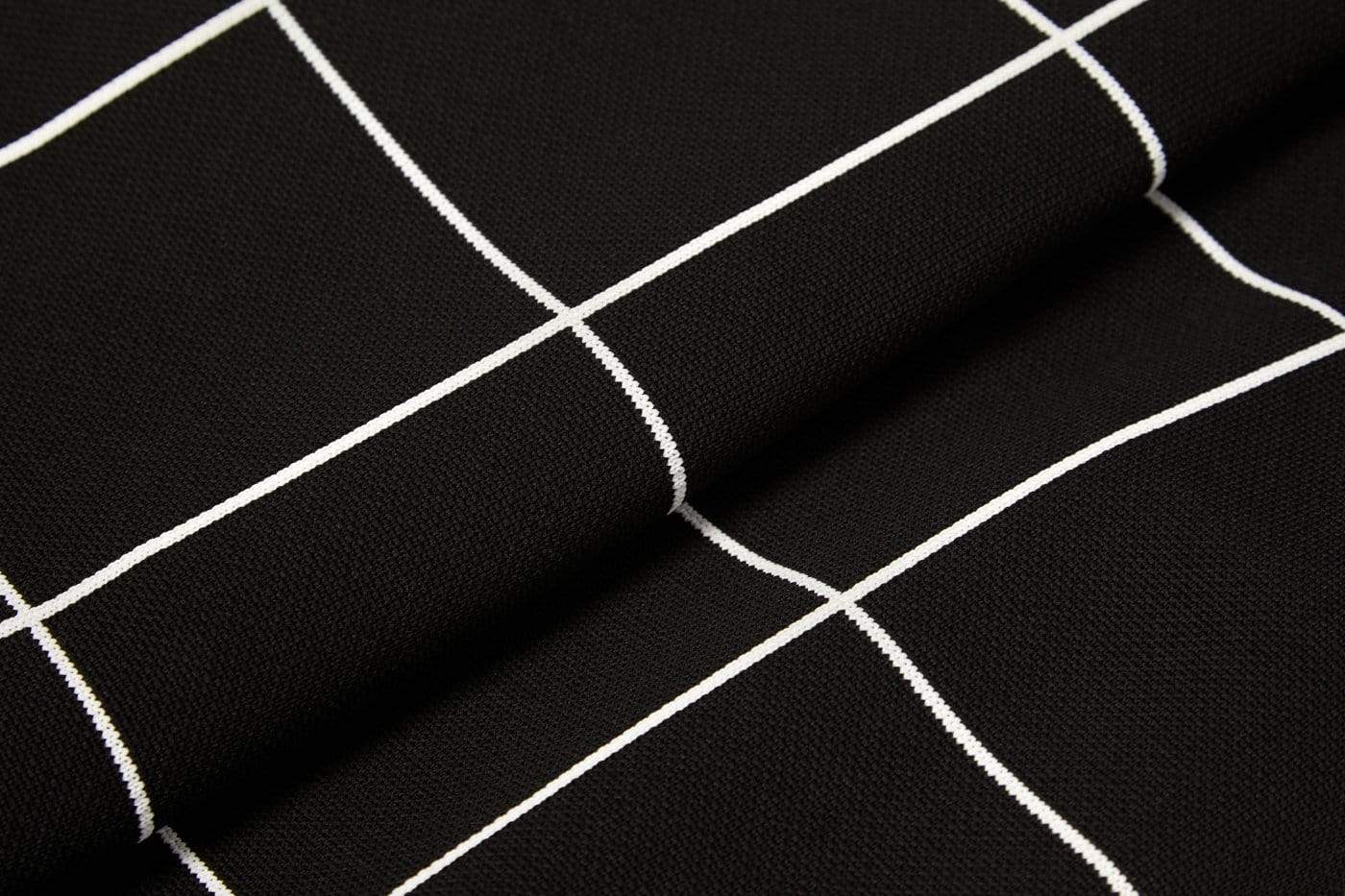 Black Grid | Luxury Dog Bed or Bed Cover