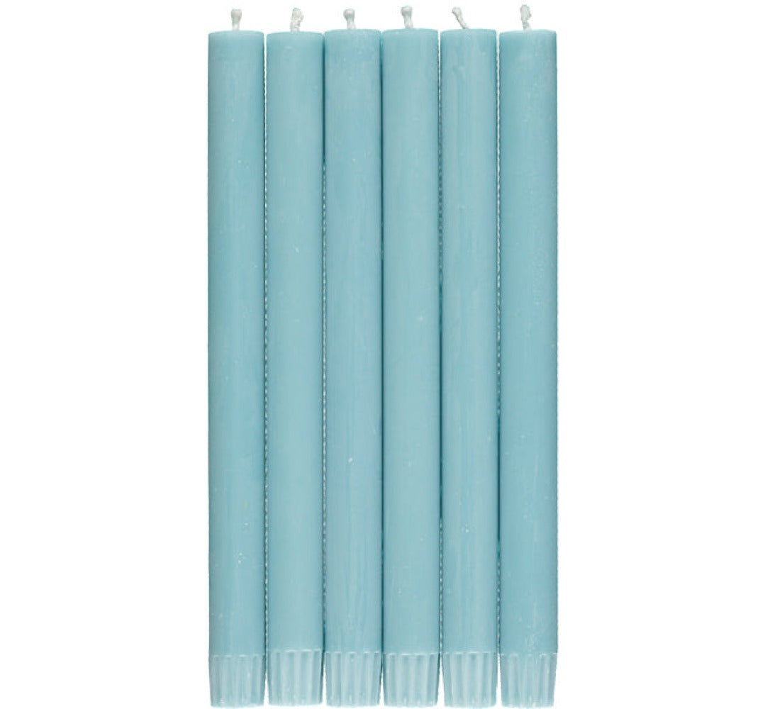 S/25 Powder Blue Dinner Candles