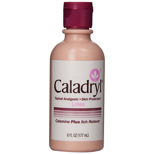 Caladryl Lotion, Topical Analgesic/Skin Protectant 6 Fl Oz
