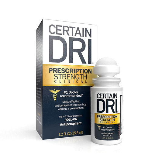 Certain Dri Antiperspirant, Prescription Protection, Clinical Strength, Roll On 1.2 Fl Oz - Osadia Concept Store