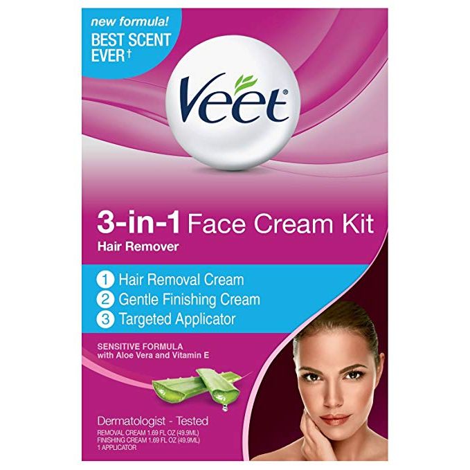 Veet 3-in-1 Face Cream Kit Hair Remover - Osadia Concept Store