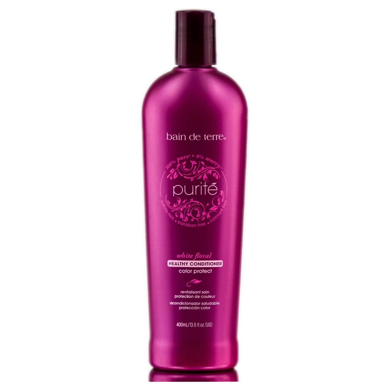 Bain De Terre Purite White Floral Color Protect Conditioner 13.5 fl  oz