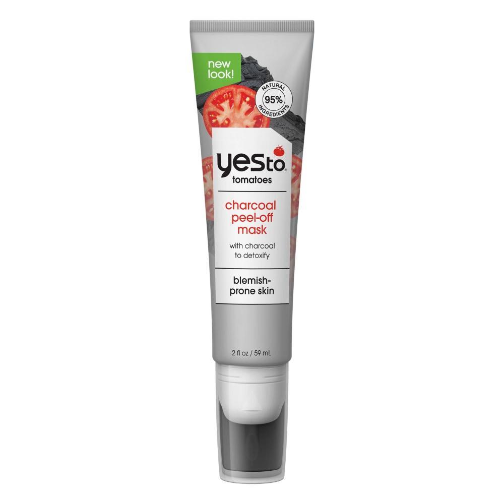 Yes To Tomatoes Blemish Prone Skin Charcoal Peel Off Mask 2 Oz