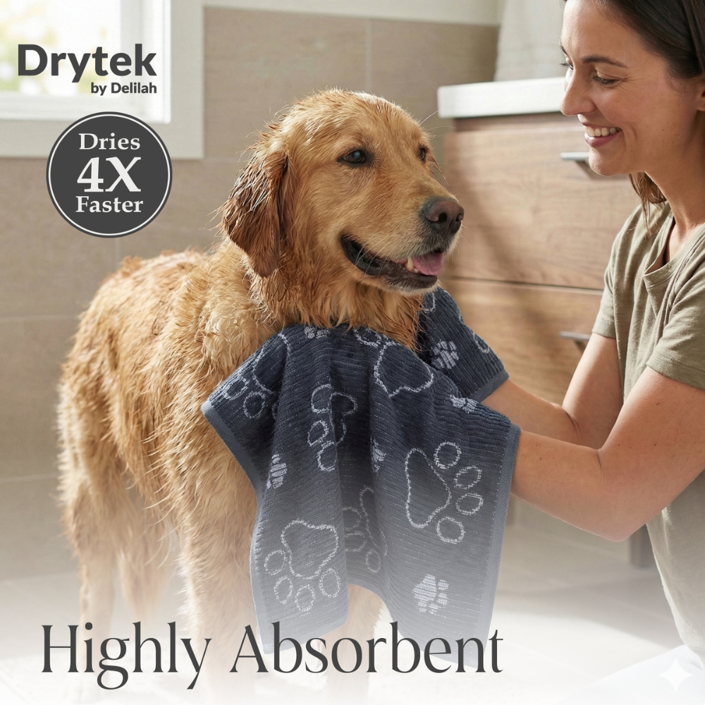 Delilah Home Drytek Dog Bath Towel