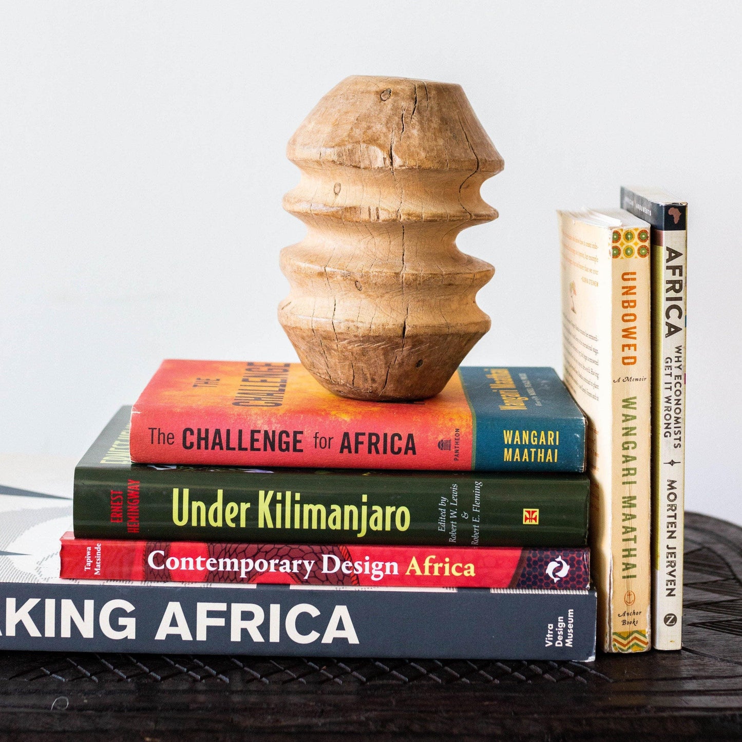 Tuareg Natural Petrified Wood Pulley