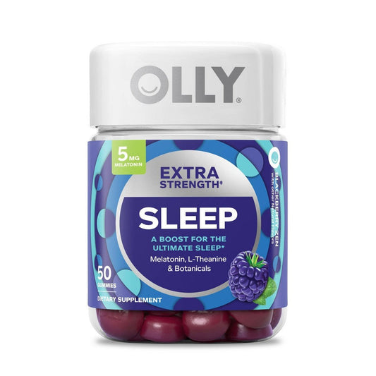 Olly Sleep, Extra Strength, 5 Mg, Gummies, Blackberry Zen