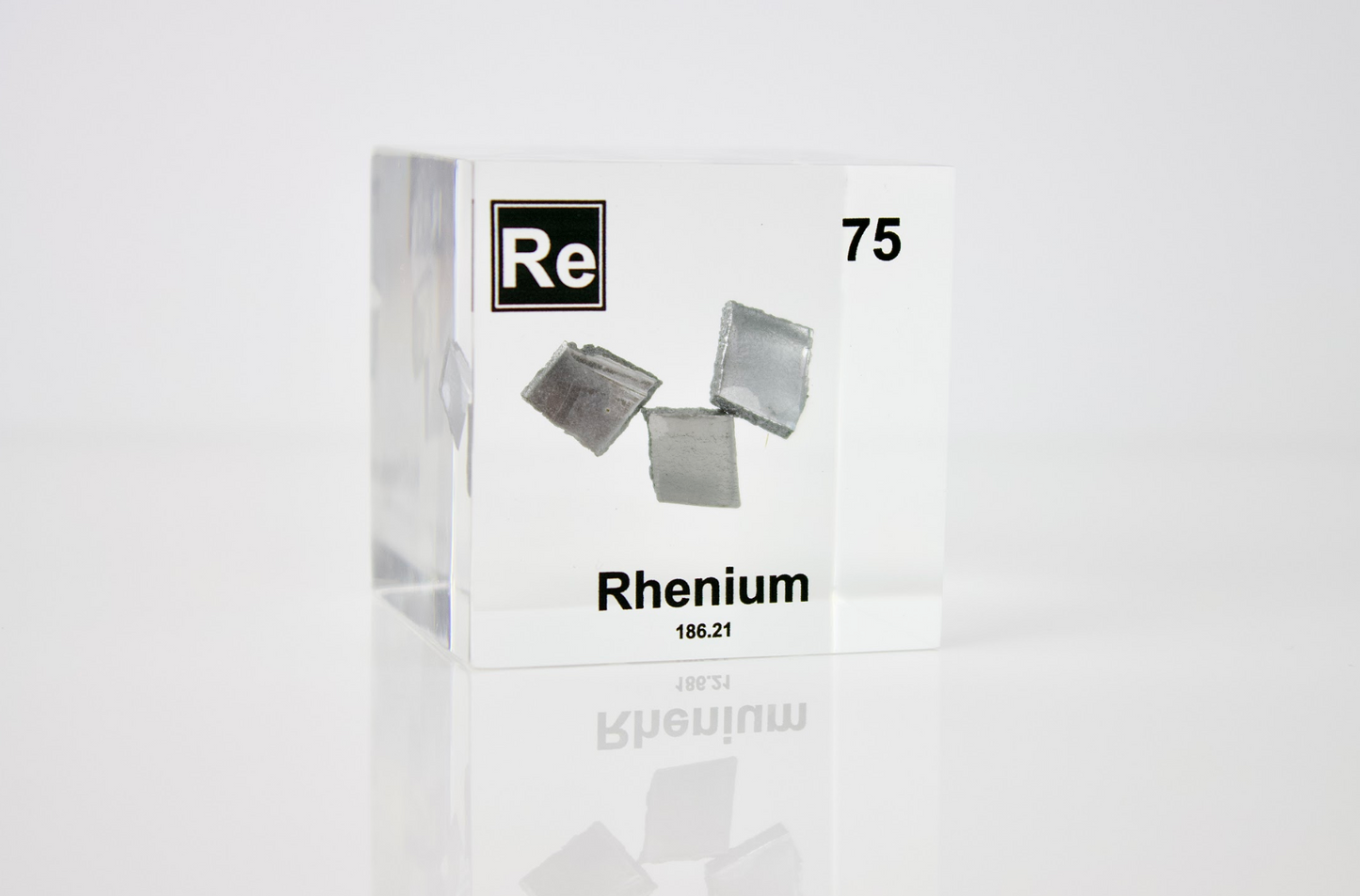 Rhenium Element Cube