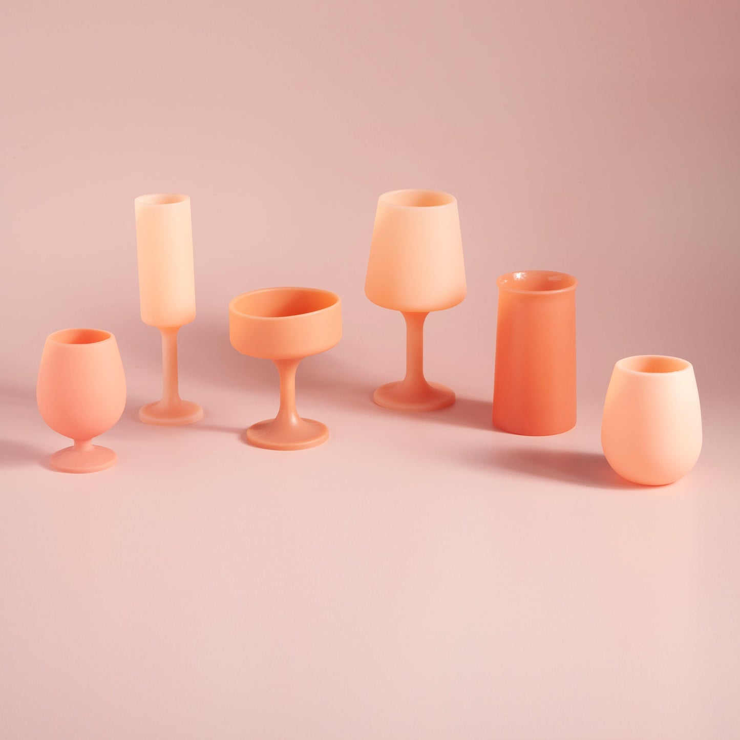 terra + peach | fegg | silicone unbreakable glasses