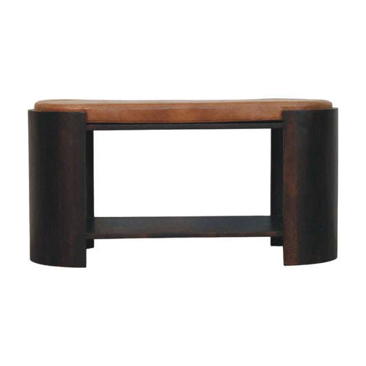 Artisan Furniture Solid Wood Arcus Shoe Bench