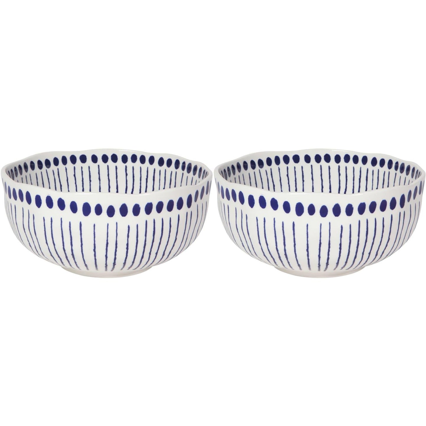Set of 2 Sprout Stamped Mixing Bowl Medium 7.75 inch