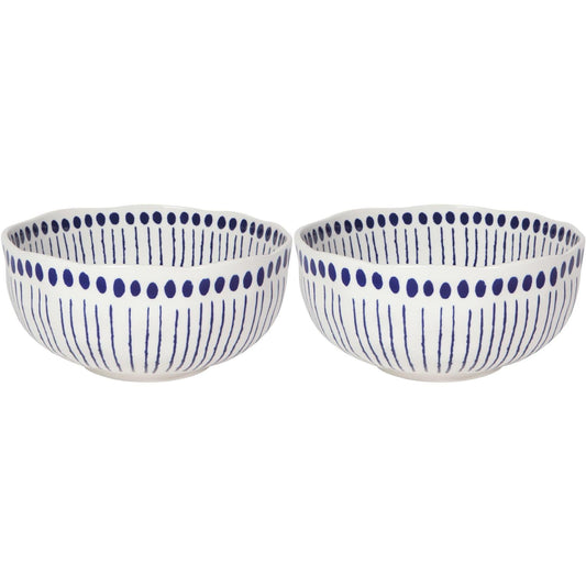 Set of 2 Sprout Stamped Mixing Bowl Medium 7.75 inch