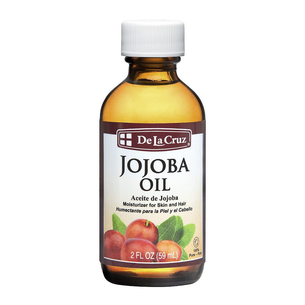 De La Cruz Jojoba Oil - Cold-Pressed - 2 Fl Oz