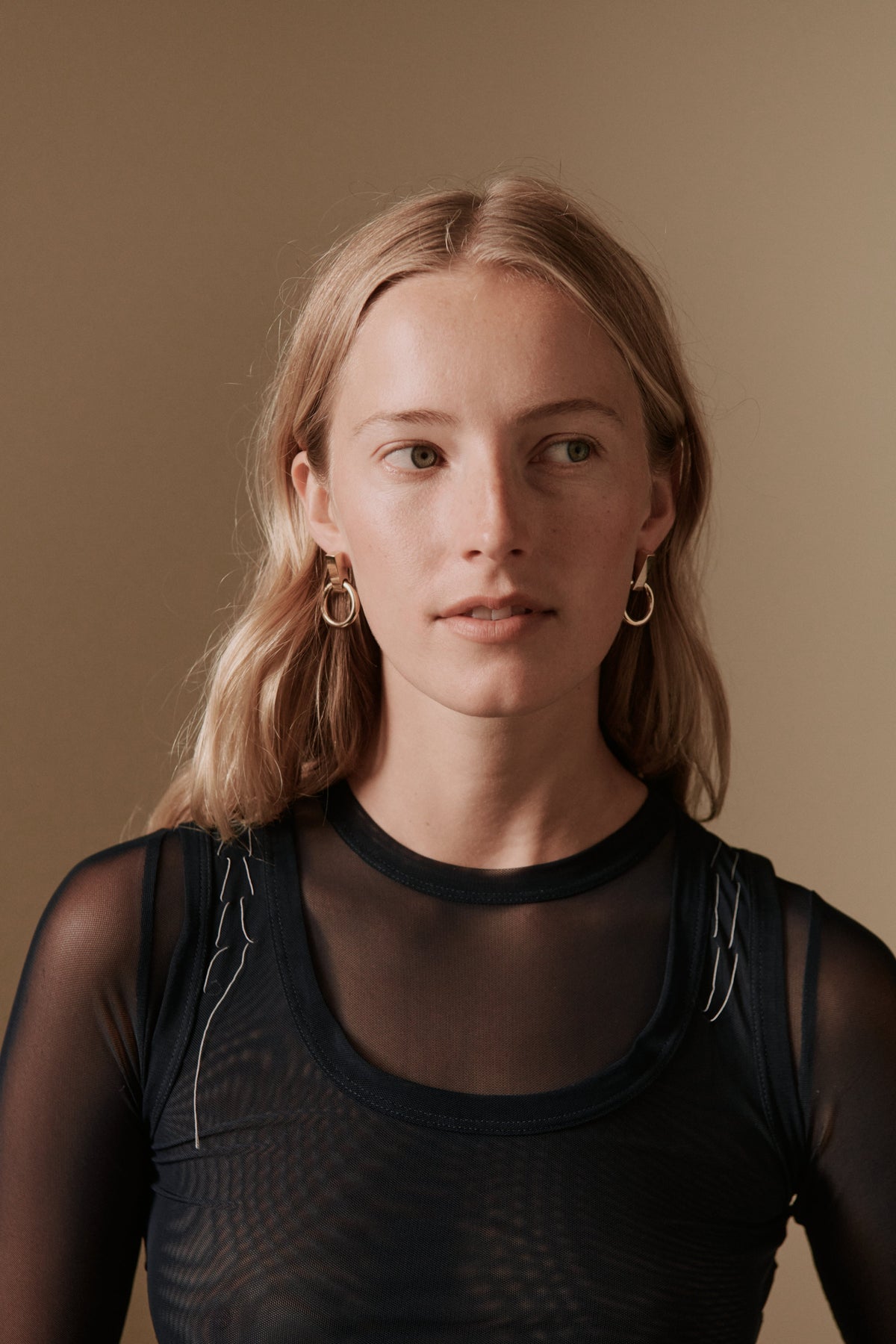 Sami Bar & Loop Earrings