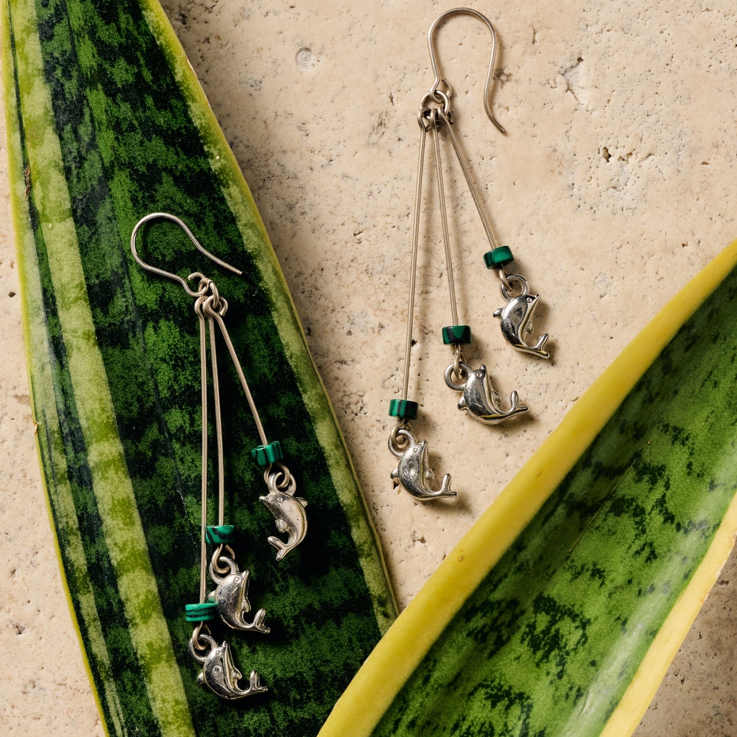 Mancora Dolphin Dangle Earrings