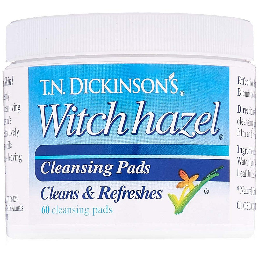 T.N. Dickinson's Brands, Witch Hazel Cleansing Pads, 60 Pads