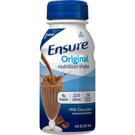 Ensure Original Nutrition Shake Milk Chocolate Ready-to-Drink 8 Fl Oz Carton