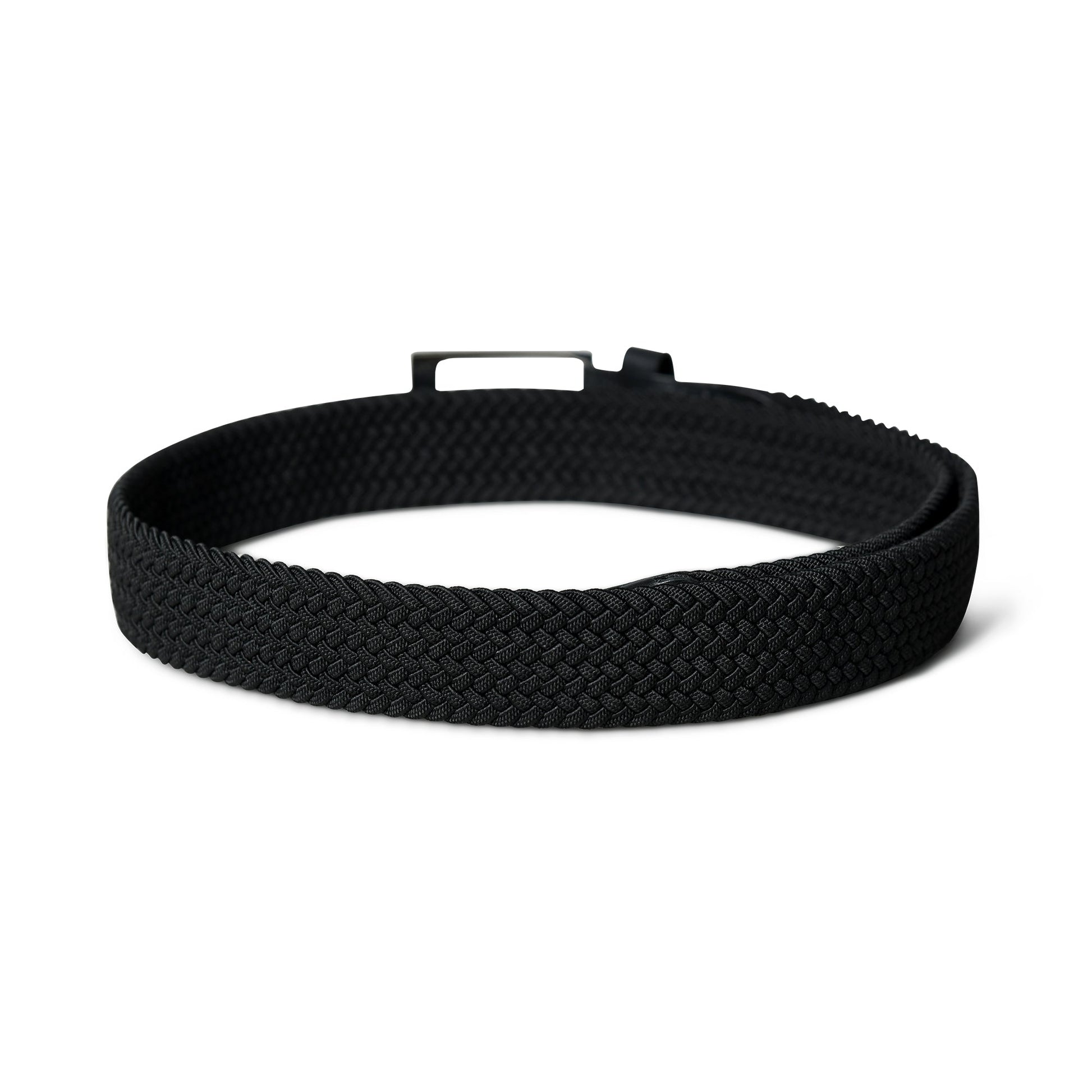 Braided Black Canvas Belt - Osadia Concept Store