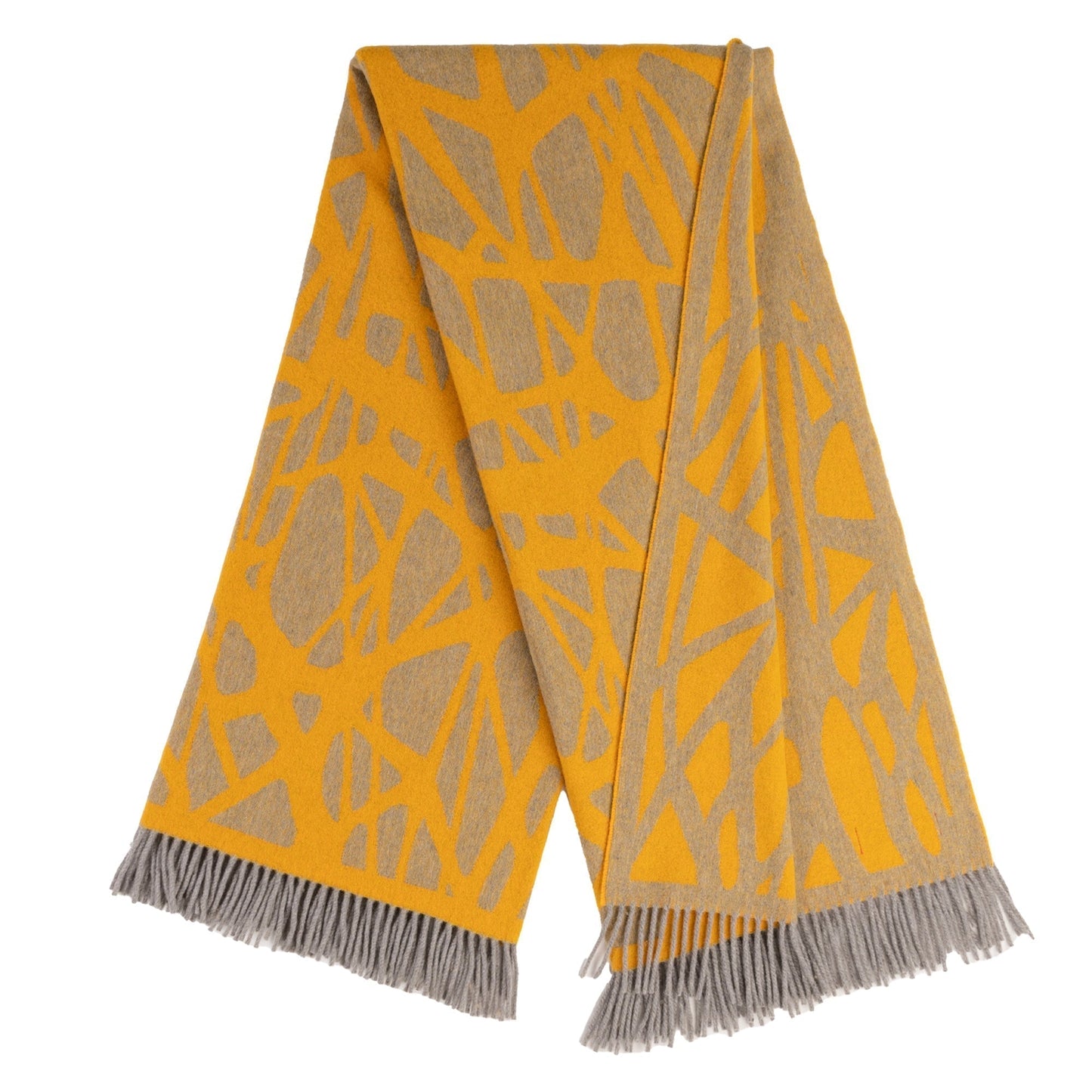 Southampton Home Monarch Merino Fleece Throw ~ Gold ~