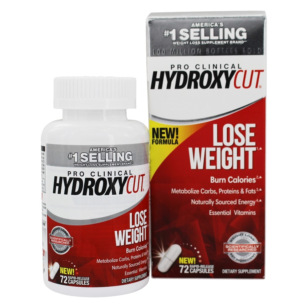 Hydroxycut Pro Clinical Lose Weight, 72 Rapid-Release Capsules