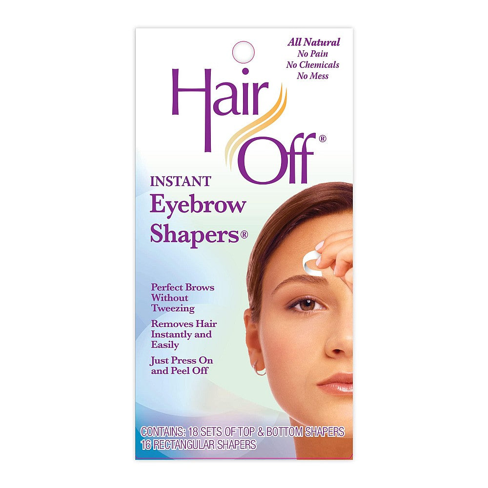 Hair Off Eyebrow Shapers, Instant