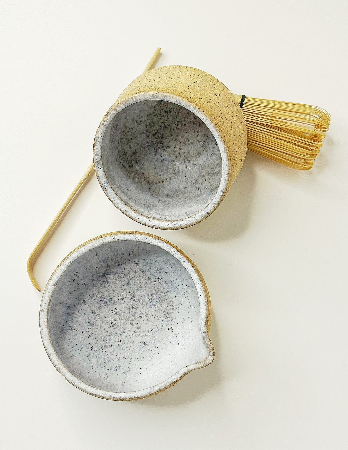 MATCHA SET Ocean Sand  (Whisk+spoon & coaster included)