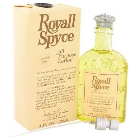Royall Spyce For Men Aftershave Lotion Cologne For Men Spray 4 Oz