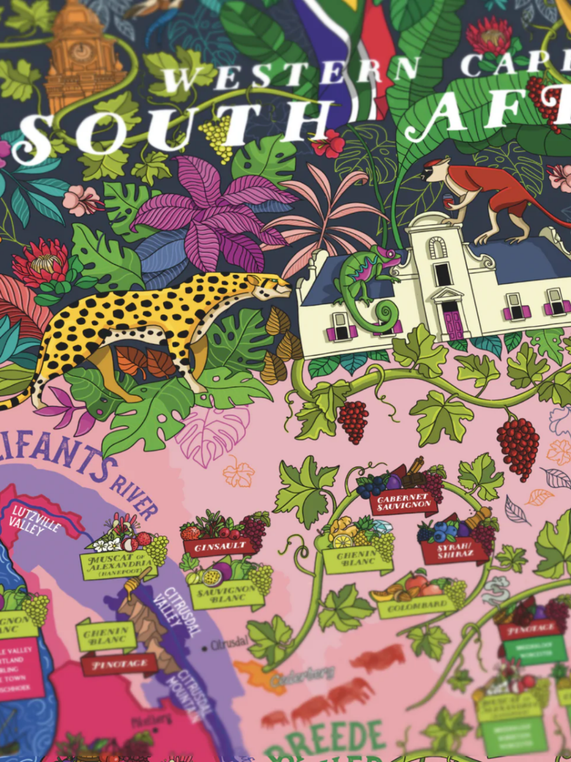 South Africa Wine Puzzle