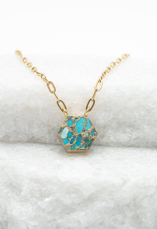 Still Waters Turquoise Necklace