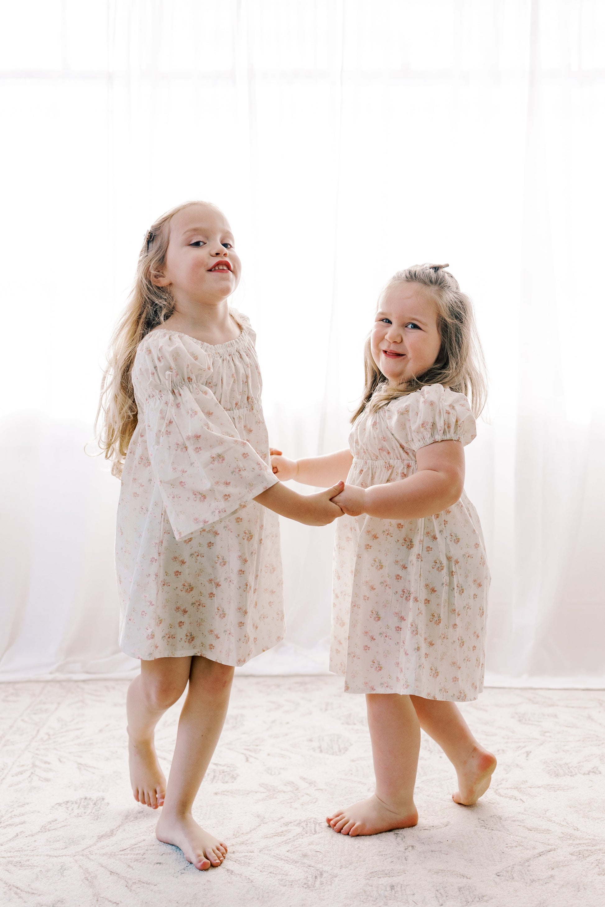 The Kennedi Dress- Spring Petal| Short Sleeve - Osadia Concept Store