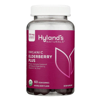 Hyland's Naturals Organic Elderberry Plus Immune Support Gummies