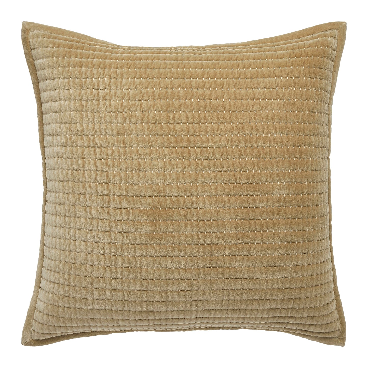 Milton Channel Stitched Velvet Coverlet Sham