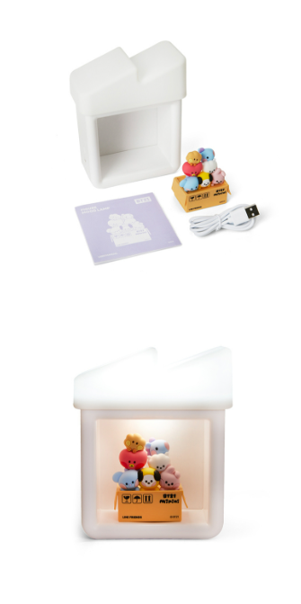 BTS x BT21 Minini House Figure Mood Lamp
