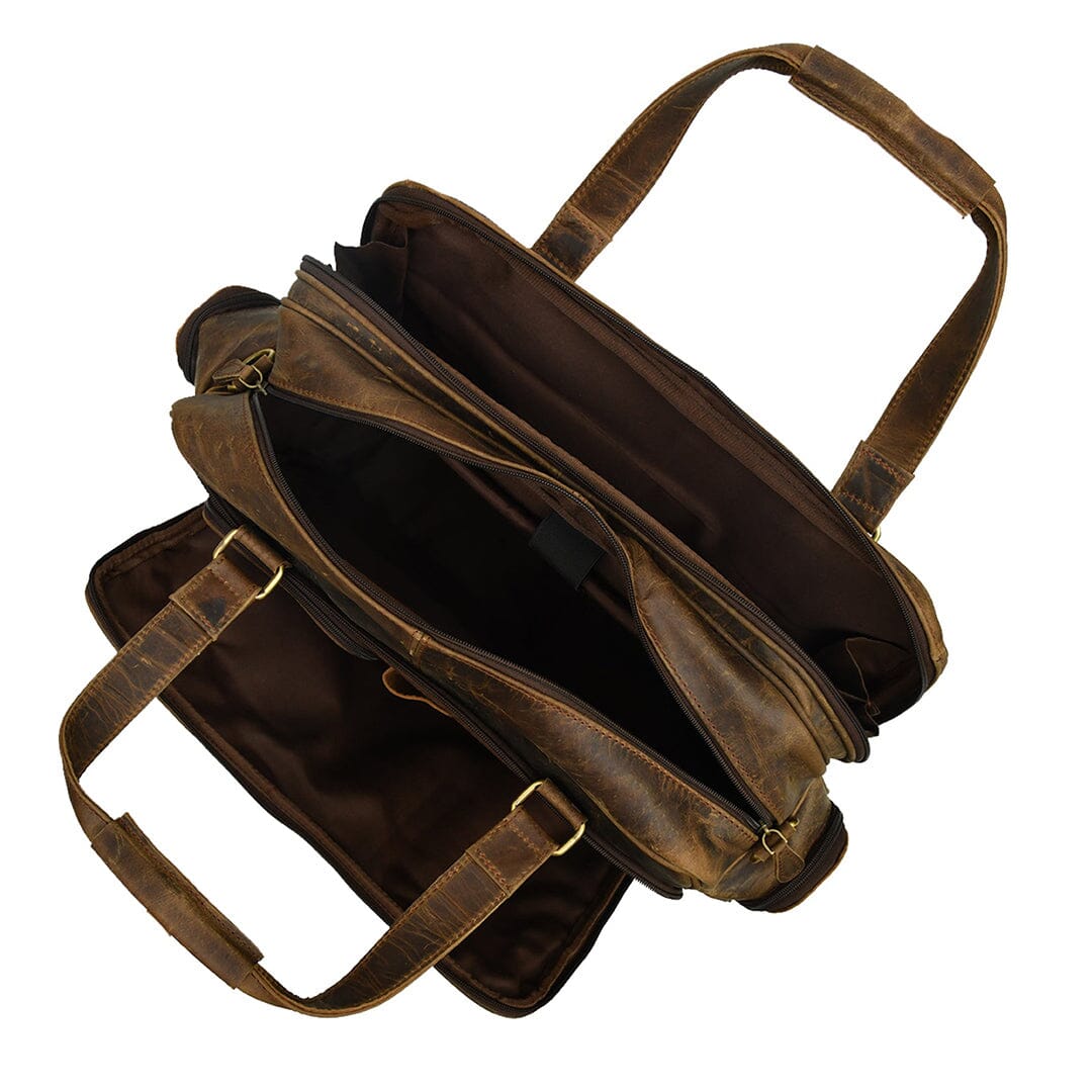Floyd Handmade Buffalo Leather Office Briefcase - Osadia Concept Store