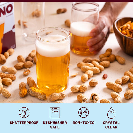 Govino 16oz Beer Glasses