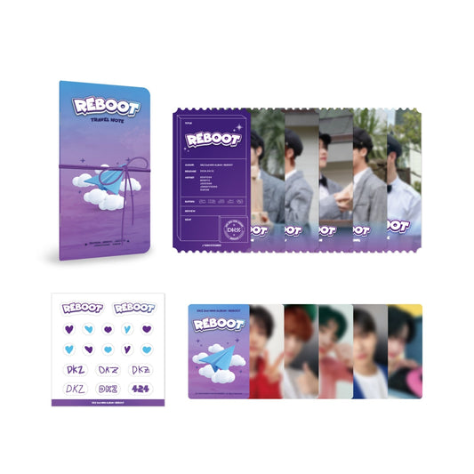 DKZ - 5th Anniversary Pop-Up Official MD Travel Ticket Kit