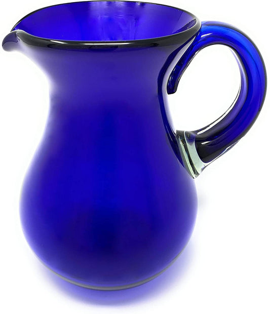 Pure Cobalt Glass Pitcher