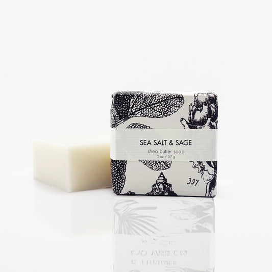 Sea Salt & Sage - Petite Shea Butter Soap