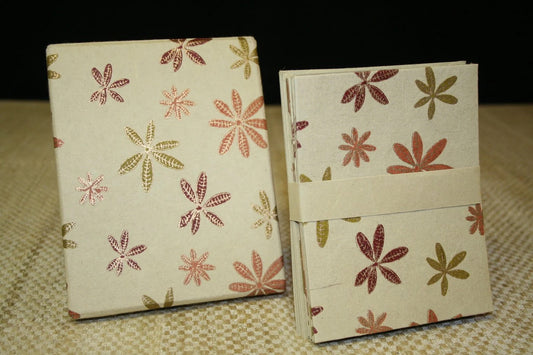 DOWN TO EARTH Boxed Notecards with Envelopes (Set of 8) Tree-Free Paper – Fair Trade – Artisan Made