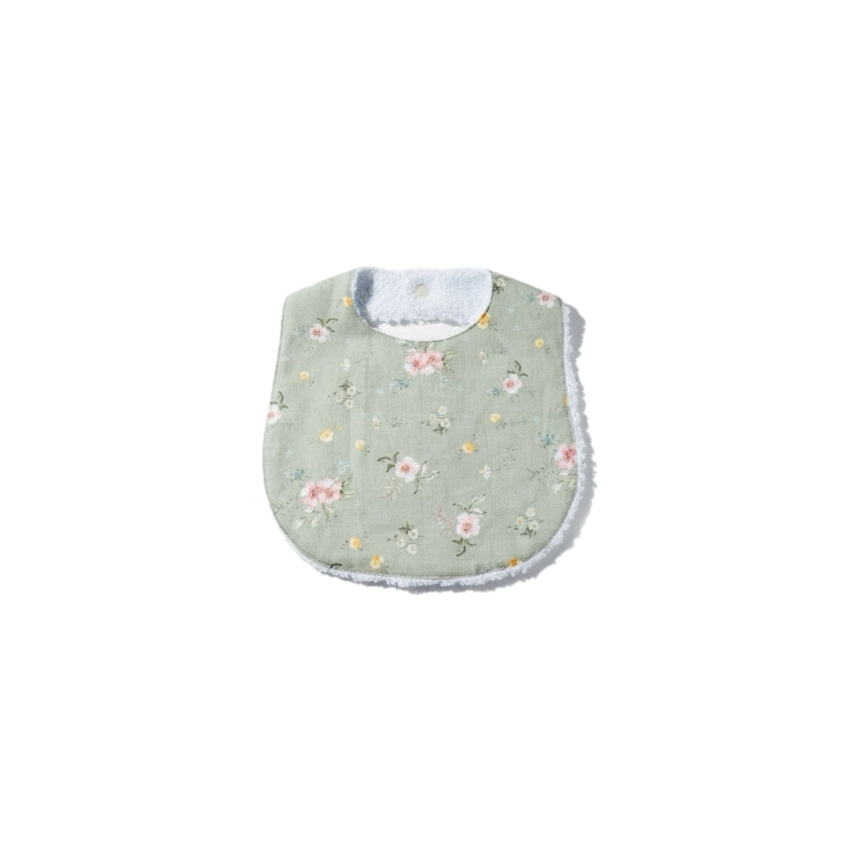 Layette Linen Bib – Hedgerow Floral