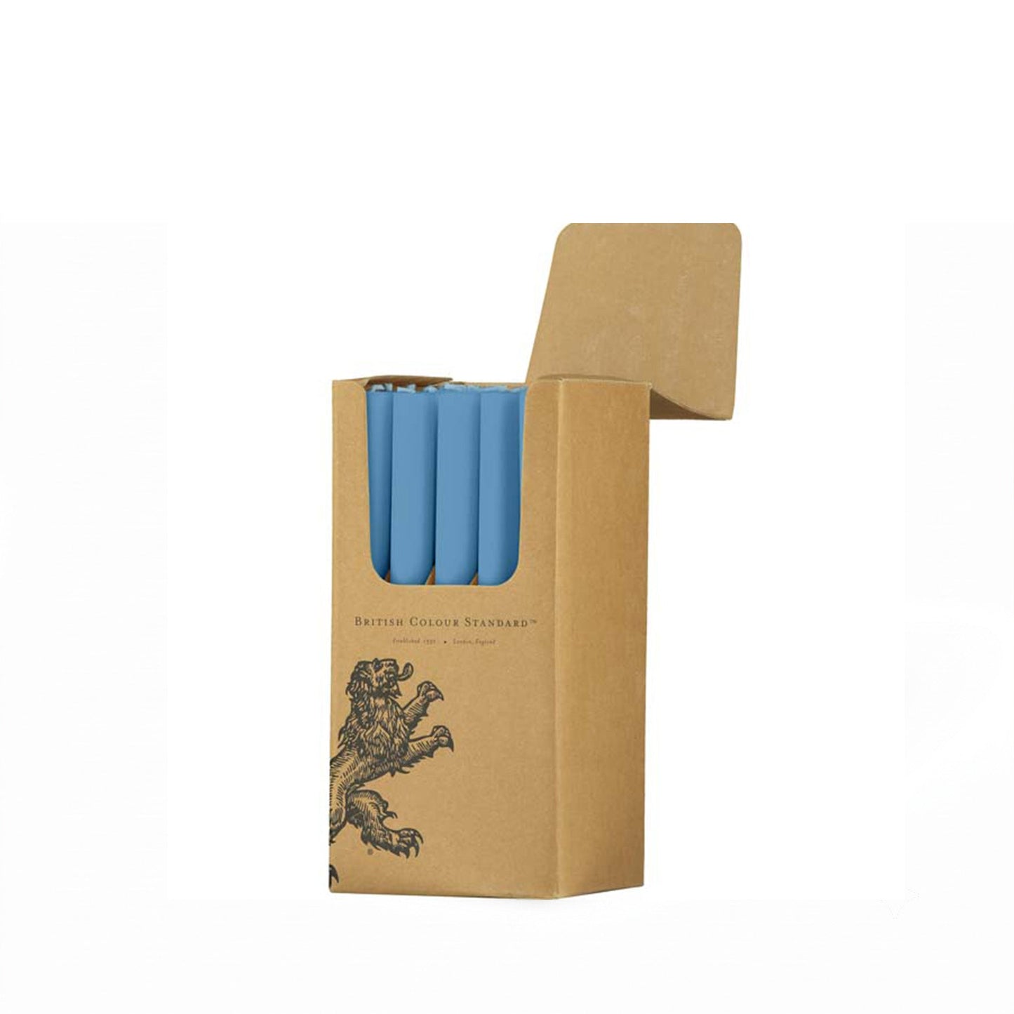 S/25 Medici Blue Dinner Candles