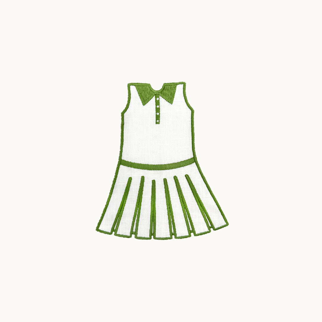 S/4 Tennis Dress Cocktail Napkins