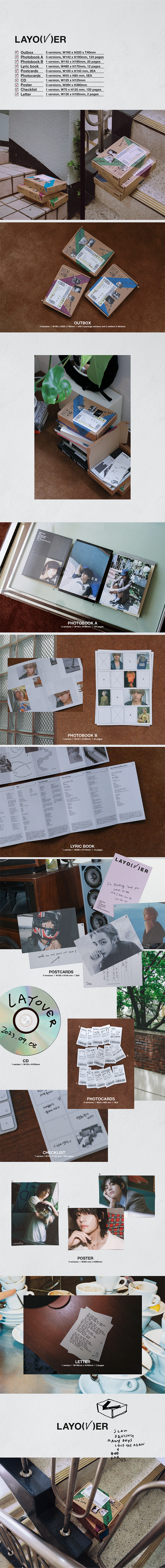 BTS V 1st Solo Album  - Layover