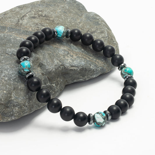 Wear Blue Men's Emperor Stone Bracelet