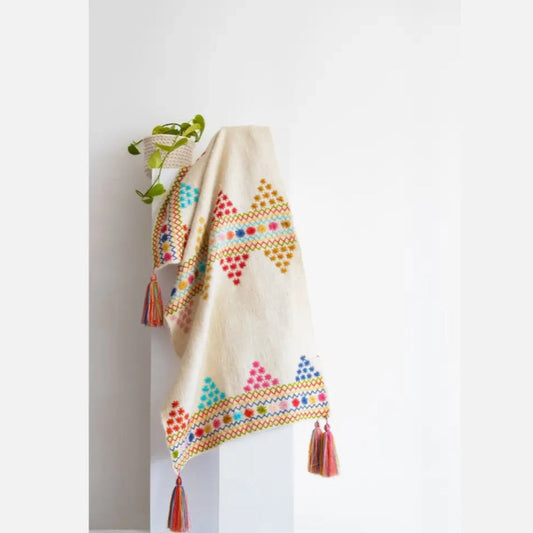 Erika Throw - Natural Multicolor