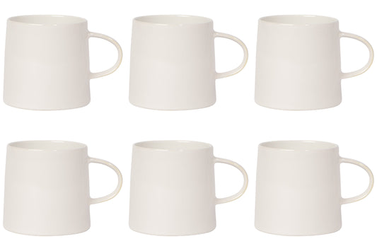Set of 6 Mug Aquarius Oyster