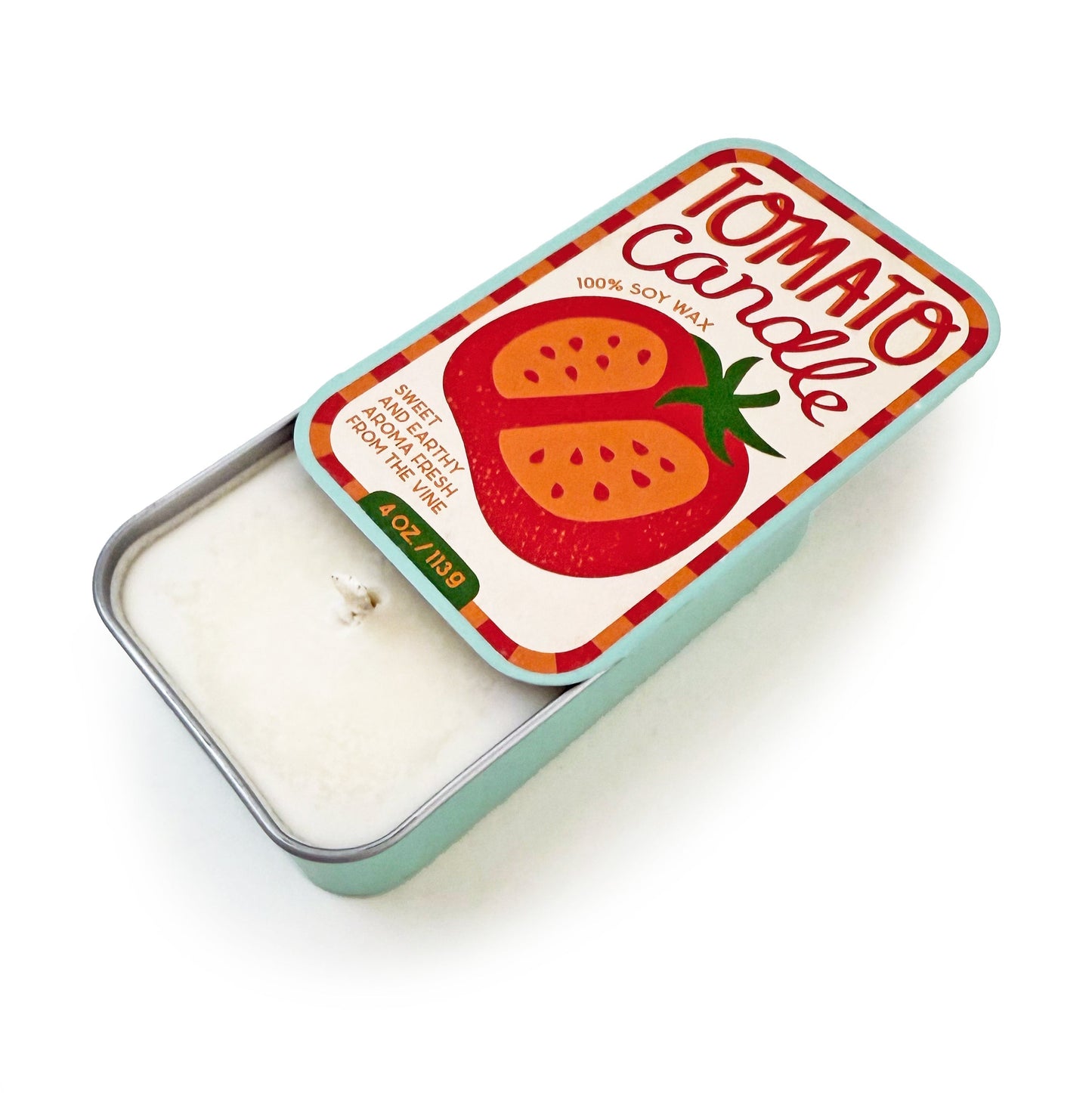 Tomato Candle &  Cheese Tote Gift Set