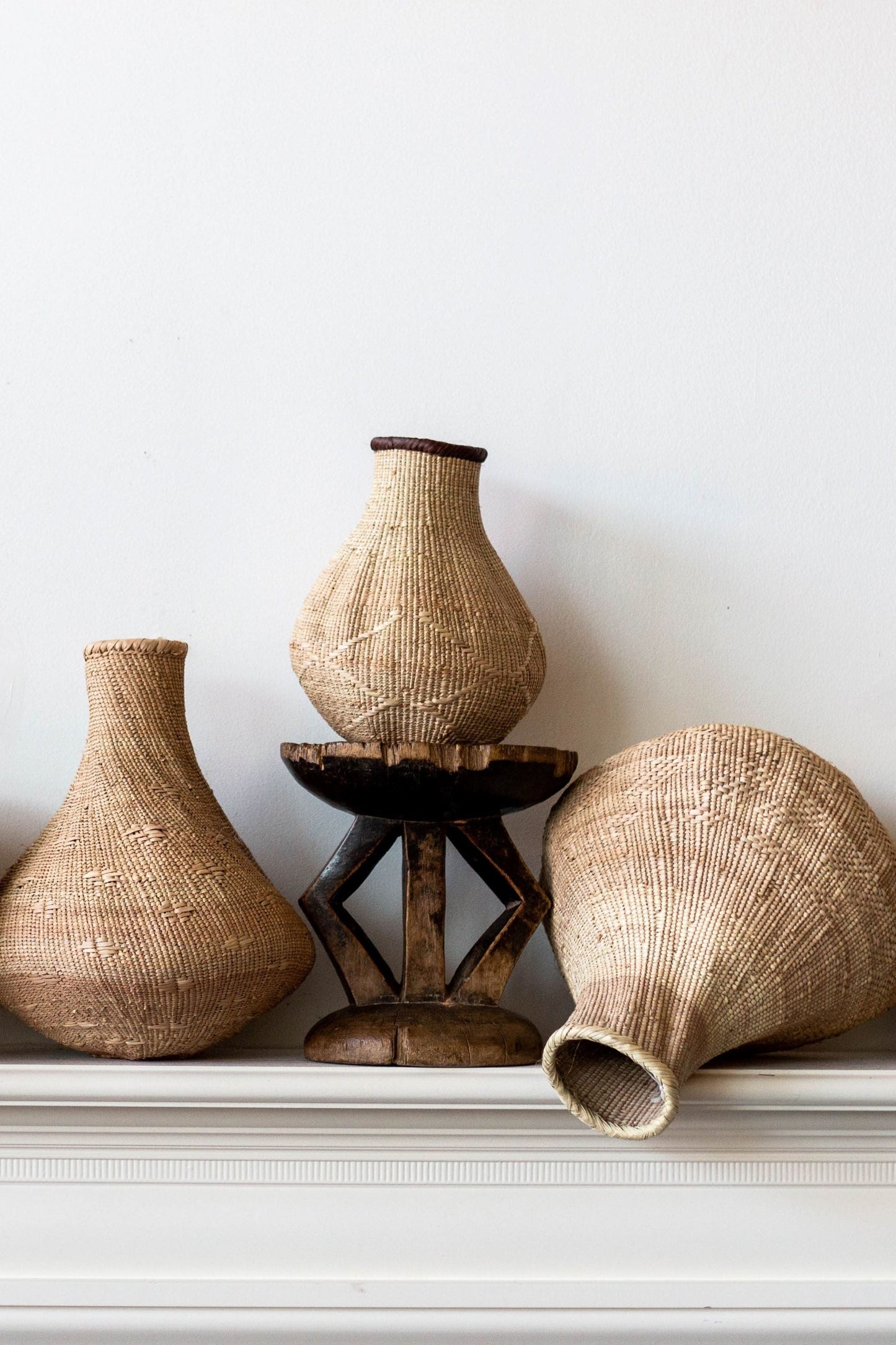Binga Nongo Natural Woven Gourd Basket - Osadia Concept Store